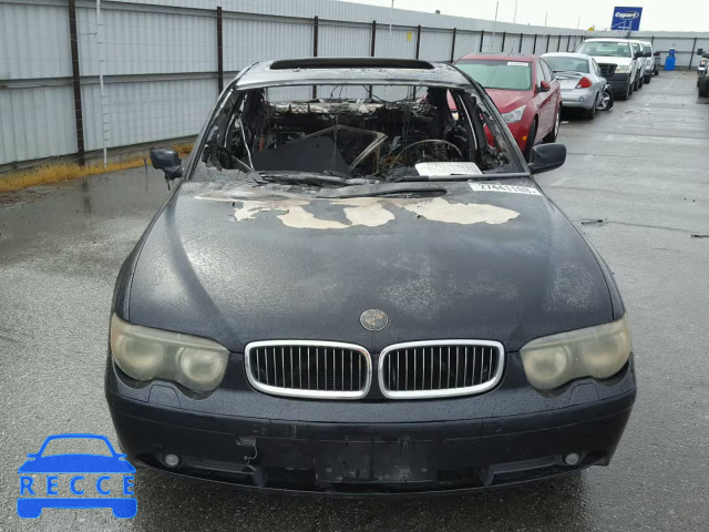 2005 BMW 745 I WBAGL63575DP76381 зображення 8