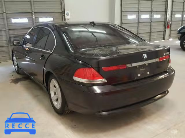 2002 BMW 745 I WBAGL63472DP50754 Bild 2