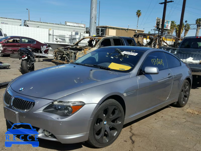 2005 BMW 645 CI AUT WBAEH73435CF95132 зображення 1