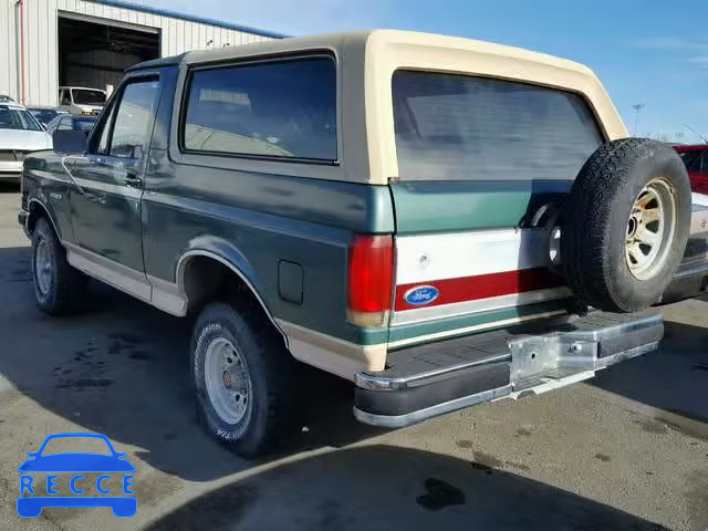 1990 FORD BRONCO U10 1FMEU15H1LLB32259 image 2