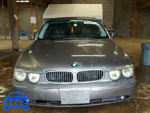 2002 BMW 745 LI WBAGN63422DR01333 image 8