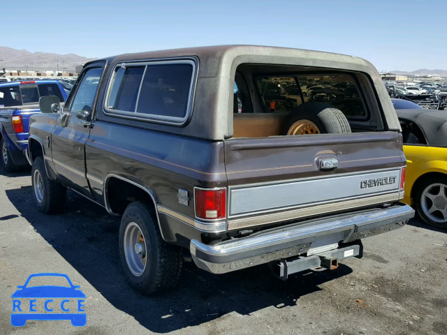 1985 CHEVROLET BLAZER K10 1G8EK18L7FF162681 зображення 2