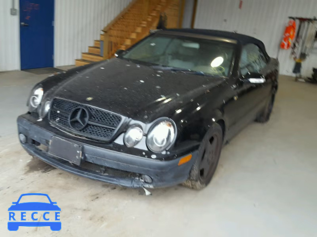 2000 MERCEDES-BENZ CLK 430 WDBLK70G2YT032003 зображення 1