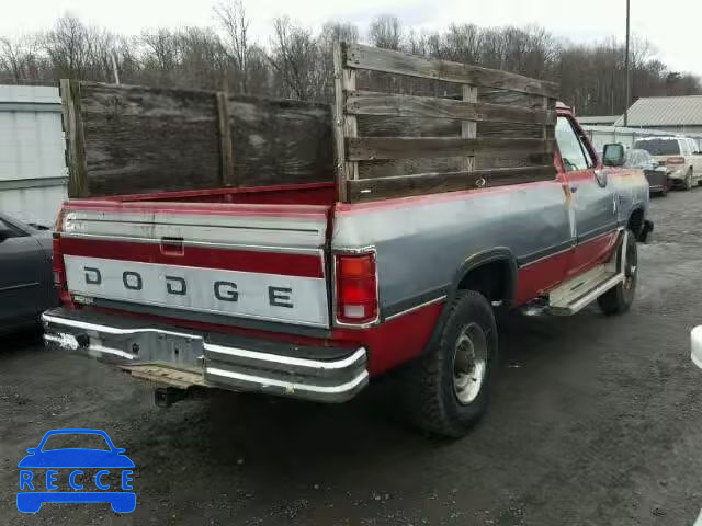 1991 DODGE W-SERIES W 1B7KM26C5MS301917 image 3