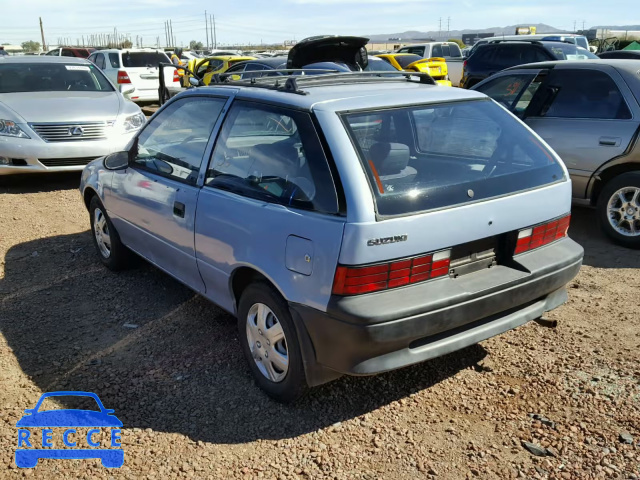 1990 SUZUKI SWIFT JS2AC35S9L5103406 зображення 2