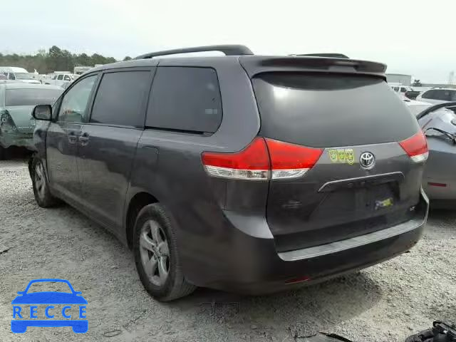 2012 TOYOTA SIENNA BAS 5TDKA3DC2CS010882 image 2