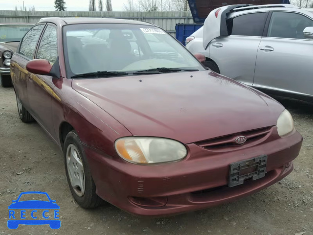 2001 KIA SEPHIA BAS KNAFB121515035151 image 0