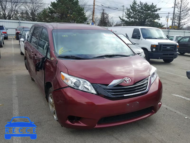 2012 TOYOTA SIENNA BAS 5TDKA3DC8CS015312 image 0