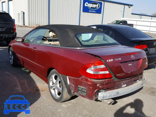 2005 MERCEDES-BENZ CLK 320 WDBTK65GX5T042194 image 2