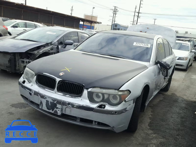 2005 BMW 745 I WBAGL63585DP76597 зображення 1