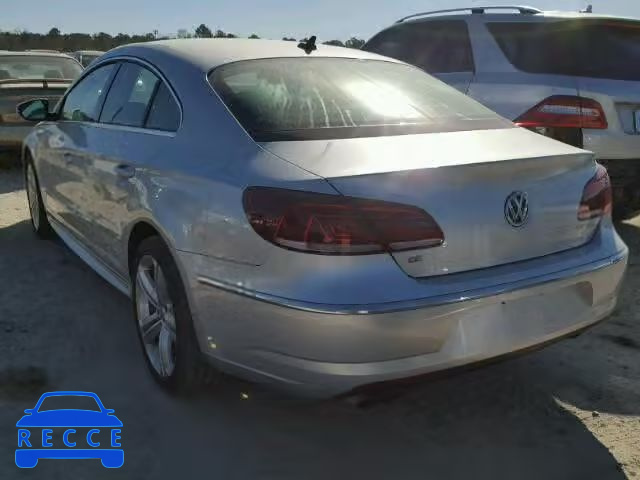 2016 VOLKSWAGEN CC BASE WVWBN7AN7GE501445 зображення 2