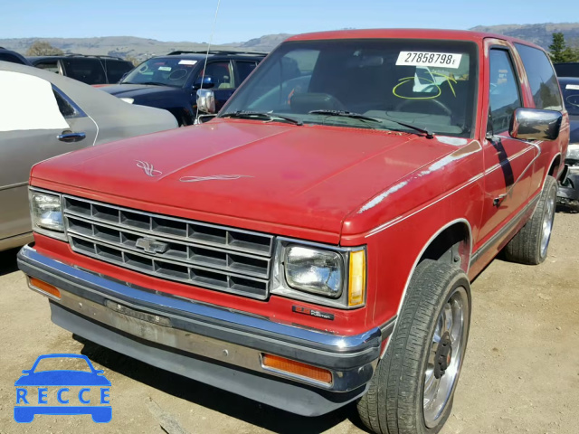 1988 CHEVROLET BLAZER S10 1GNCT18R3J8172546 image 1