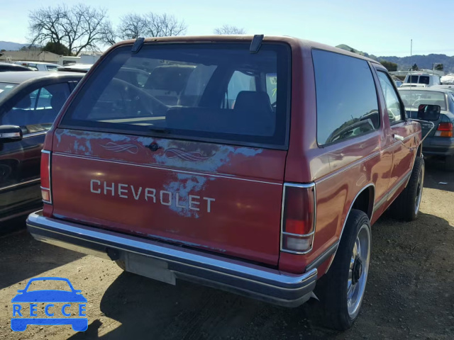 1988 CHEVROLET BLAZER S10 1GNCT18R3J8172546 image 3