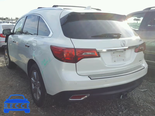 2015 ACURA MDX ADVANC 5FRYD4H85FB010685 image 2