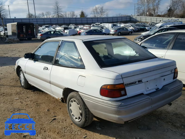 1992 FORD ESCORT LX 1FAPP11J6NW158909 image 2