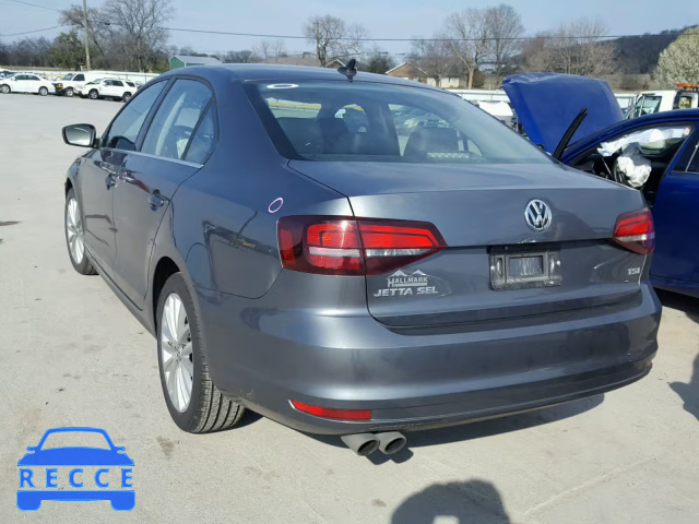 2016 VOLKSWAGEN JETTA SEL 3VWL07AJ9GM255957 зображення 2