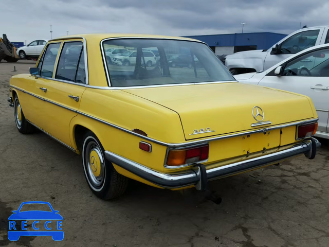 1973 MERCEDES-BENZ BENZ 11406012016086 зображення 2