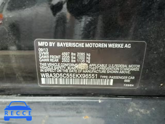 2014 BMW 328 D WBA3D5C55EKX96551 image 9