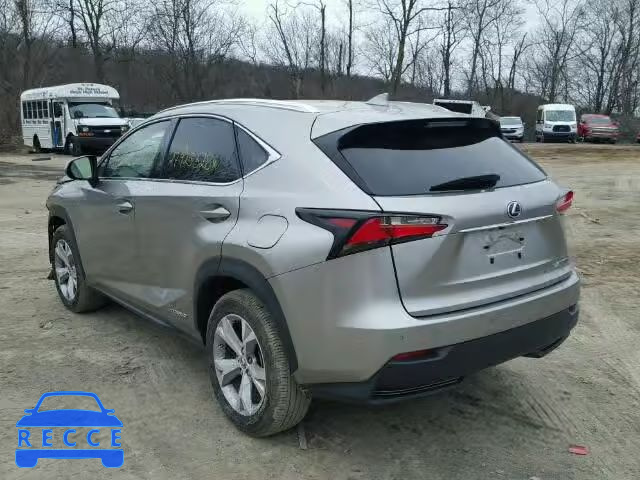 2017 LEXUS NX 300H JTJBJRBZ5H2074310 image 2