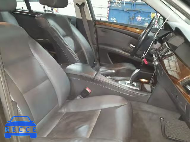 2009 BMW 528 I WBANU53509C117892 image 4