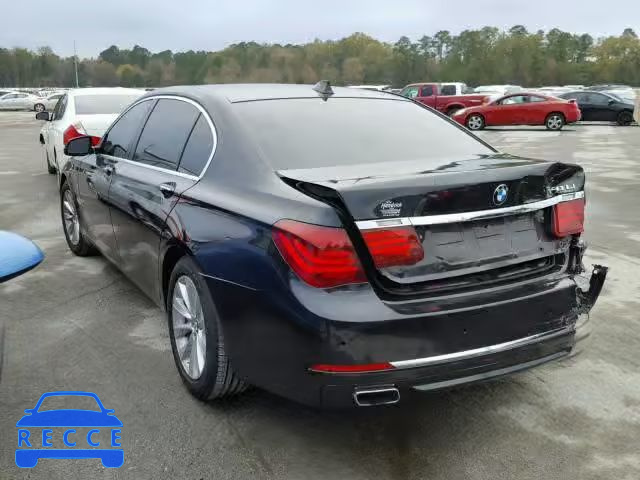 2013 BMW 740 LI WBAYE4C51DD137656 image 2