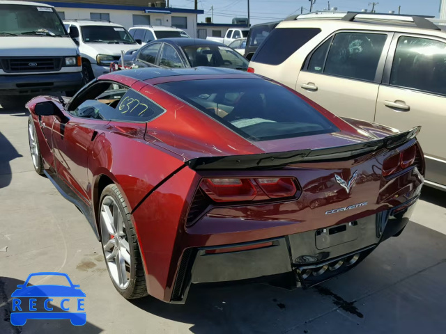 2017 CHEVROLET CORVETTE S 1G1YM2D75H5115971 зображення 2