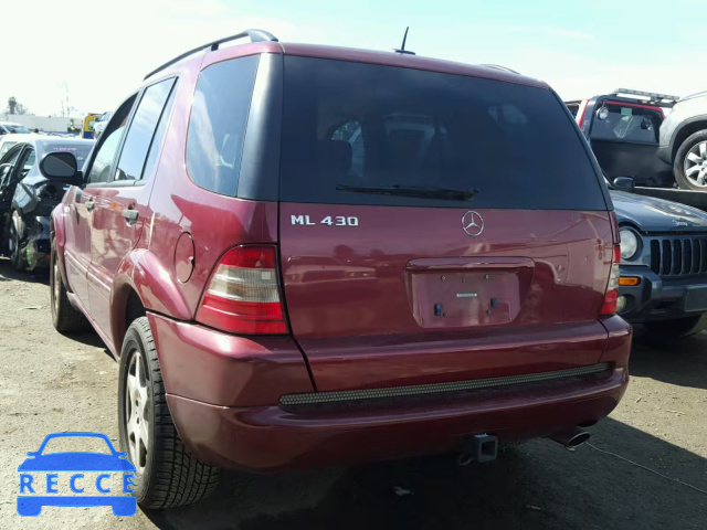 2001 MERCEDES-BENZ ML 430 4JGAB72E41A223472 image 2