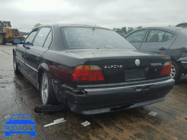 1997 BMW 750 IL WBAGK2324VDH68341 image 2