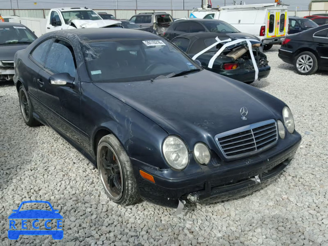 2002 MERCEDES-BENZ CLK 430 WDBLJ70G22F199129 зображення 0