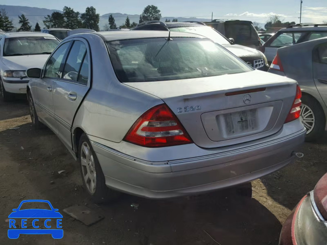 2005 MERCEDES-BENZ C 320 WDBRF64J85F602000 image 2