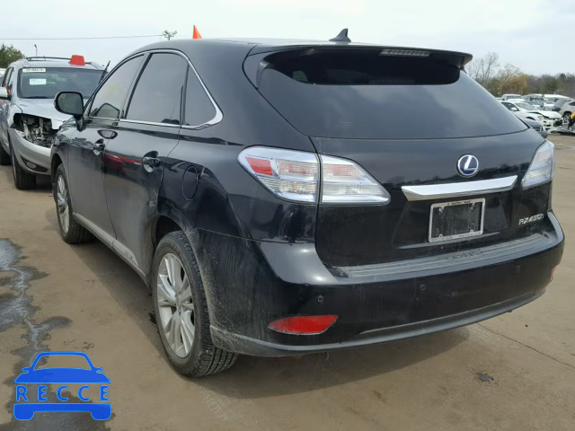 2012 LEXUS RX 450 JTJZB1BA8C2006048 image 3