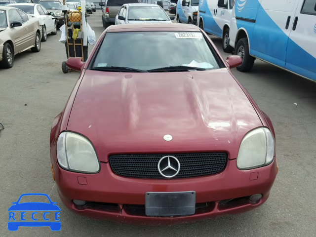 2000 MERCEDES-BENZ SLK 230 KO WDBKK47F5YF162928 image 8