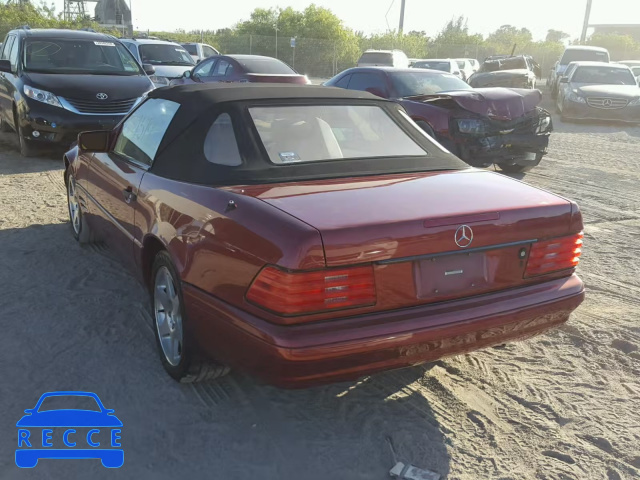 1997 MERCEDES-BENZ SL 500 WDBFA67F6VF154798 image 2