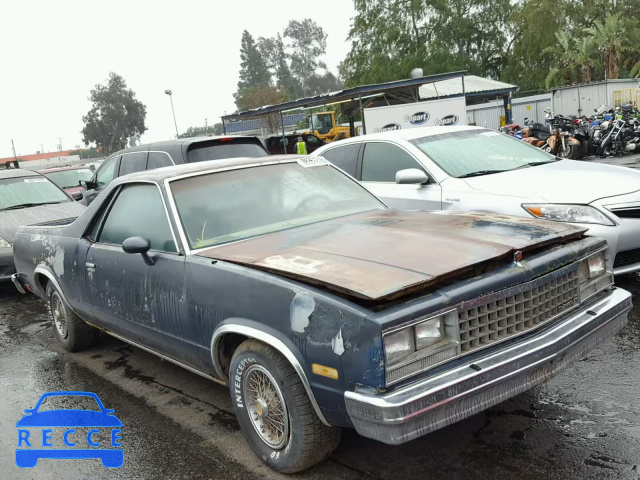 1983 CHEVROLET EL CAMINO 1GCCW80HXDR166558 image 0