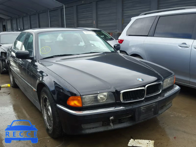 1998 BMW 740 I AUTO WBAGF8322WDL51533 зображення 0