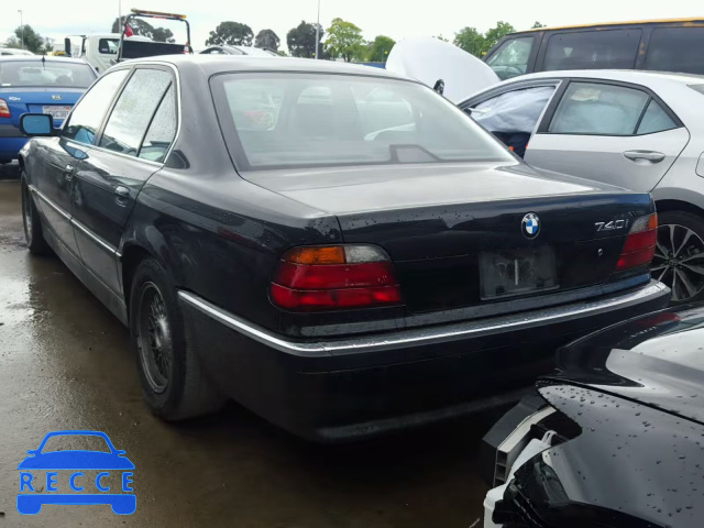 1998 BMW 740 I AUTO WBAGF8322WDL51533 зображення 2