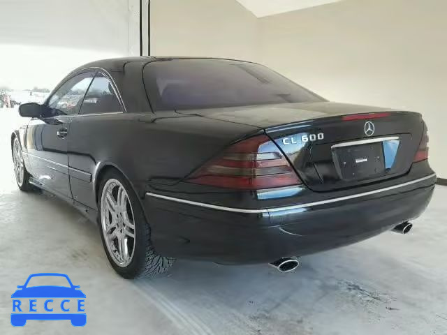 2002 MERCEDES-BENZ CL 600 WDBPJ78J42A026131 зображення 2