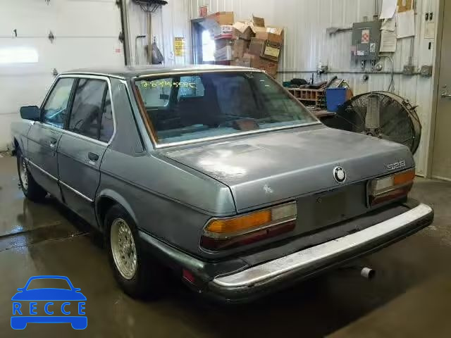 1987 BMW 528 E WBADK7309H9654922 зображення 2