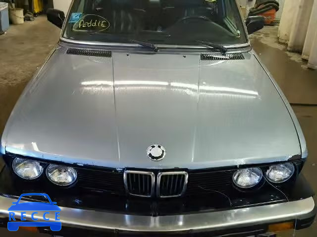 1987 BMW 528 E WBADK7309H9654922 зображення 6