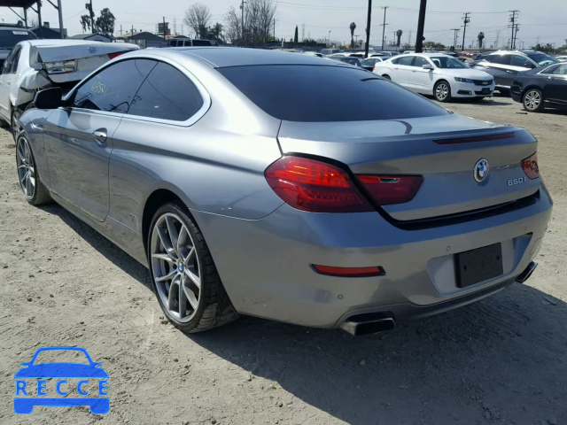 2012 BMW 650 I WBALX3C56CDV77465 image 2