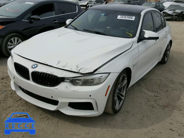 2017 BMW M3 WBS8M9C55H5G83309 image 1