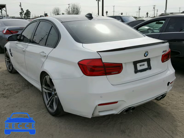 2017 BMW M3 WBS8M9C55H5G83309 image 2