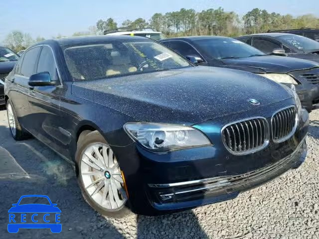 2014 BMW 750 LXI WBAYF8C50ED653707 зображення 0