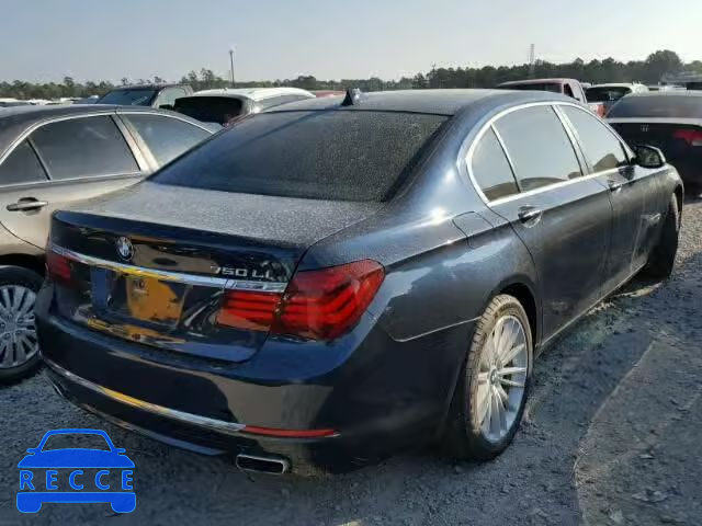 2014 BMW 750 LXI WBAYF8C50ED653707 зображення 3