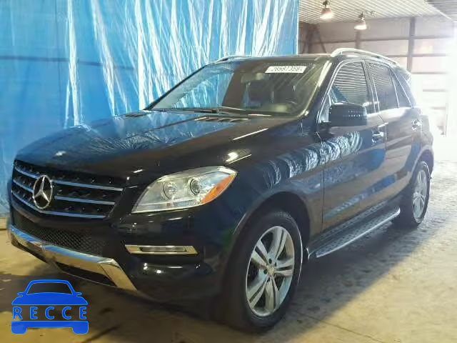 2012 MERCEDES-BENZ ML 350 BLU 4JGDA2EB3CA052589 зображення 1