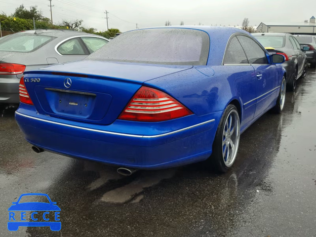 2003 MERCEDES-BENZ CL 500 WDBPJ75J03A035530 зображення 3