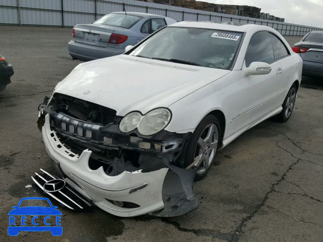 2006 MERCEDES-BENZ CLK 500 WDBTJ75J46F168152 image 1