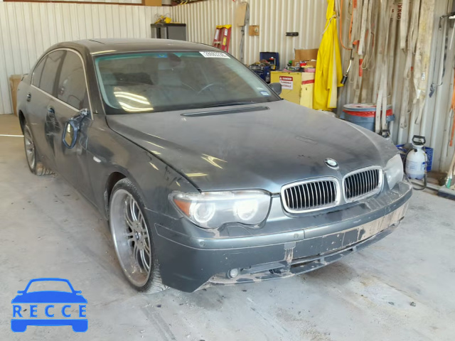 2002 BMW 745 I WBAGL63482DP50665 Bild 0