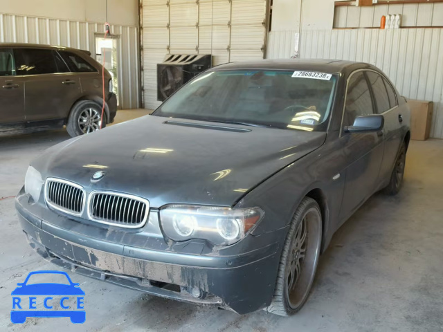 2002 BMW 745 I WBAGL63482DP50665 image 1