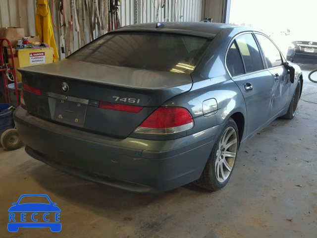 2002 BMW 745 I WBAGL63482DP50665 image 3